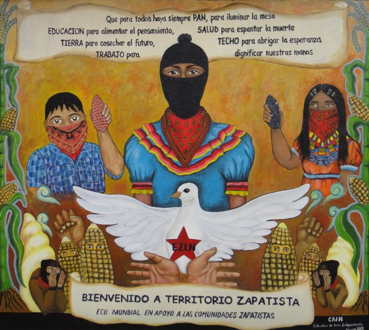bienvenido a territorio zapatista