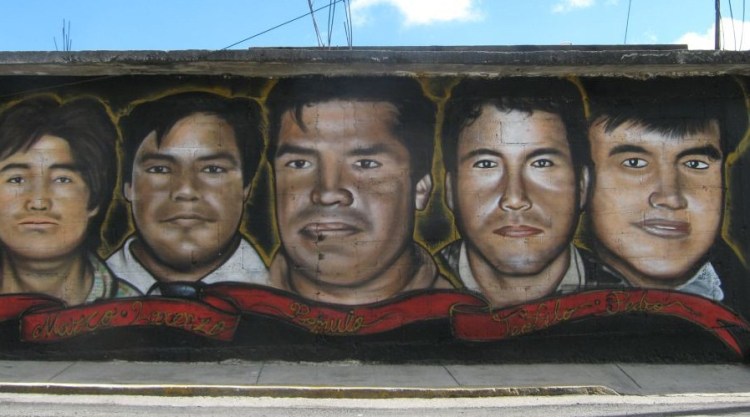 presos politicos san pedro tlanixco y en el mural falta Dominga