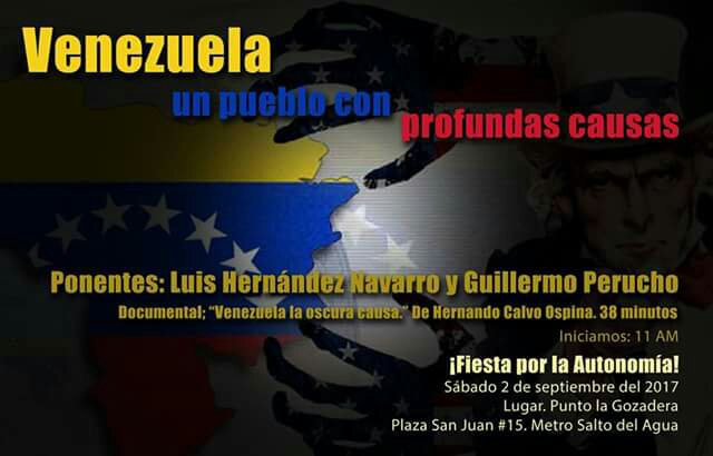 Ponencia de Luis Hernández Navarro y Guillermo Perucho 